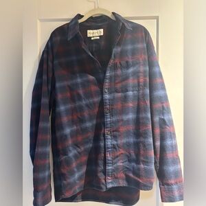 Abercrombie & Fitch Relaxed Fit Flannel Button Down